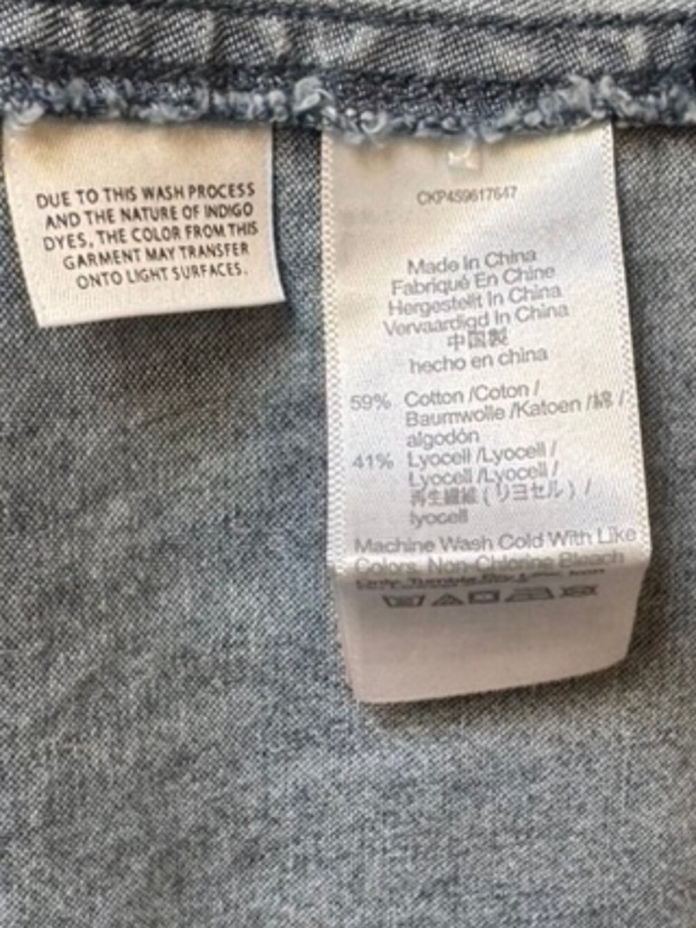 Madewell Tie-Waist Shirtdress: Denim Edition: Size 2 - Picture 9 of 10